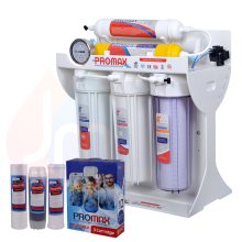دستگاه تصفیه آب 6 مرحله ای پرو مکس مدل PM-60-P به همراه فیلتر 3 عددی پرومکس کد PM-Box3