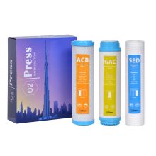 پک فیلتر دستگاه تصفیه آب زیر سینکی O2 Press مدل OP-3 مجموعه 3 عددی