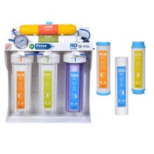 دستگاه تصفیه آب 6 مرحله O2 press مدل OP-X6 به همراه پک 3 عددی فیلتر اضافه