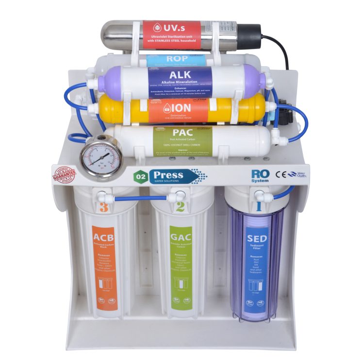 دستگاه تصفیه آب 9 مرحله ای O2 press مدل OP-X9UV