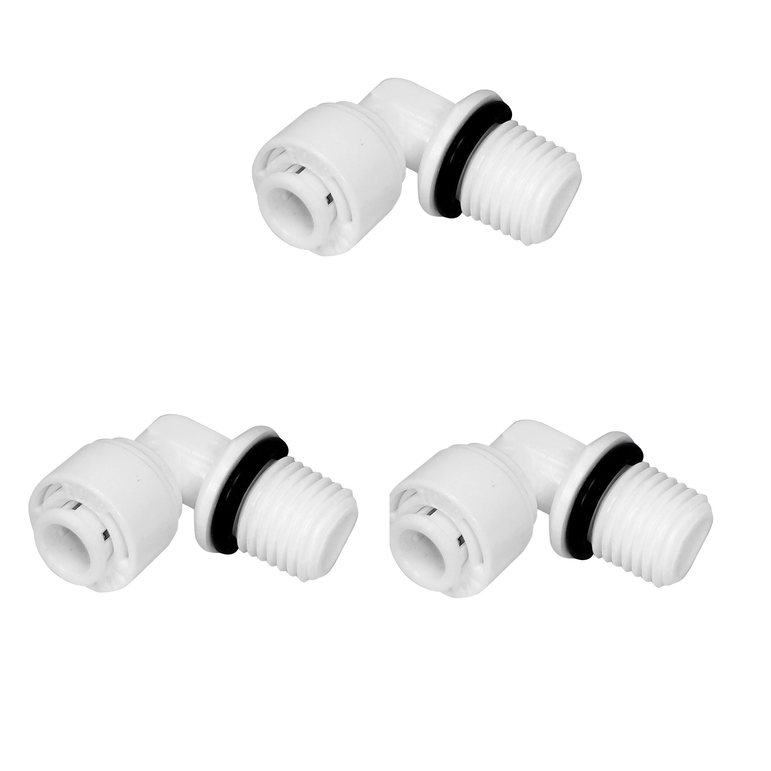زانویی فیتینگی فیلتر تصفیه آب مدل XR120 مجموعه 3 عددی زانویی فیتینگی فیلتر تصفیه آب مدل XR120 مجموعه 3 عددی