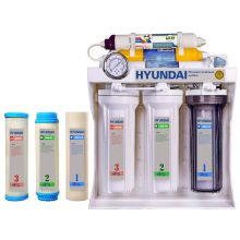 دستگاه تصفیه آب خانگی 7 مرحله هیوندای مدل HU-PVC-07 به همراه فیلتر تصفیه آب مجموعه 3 عددی